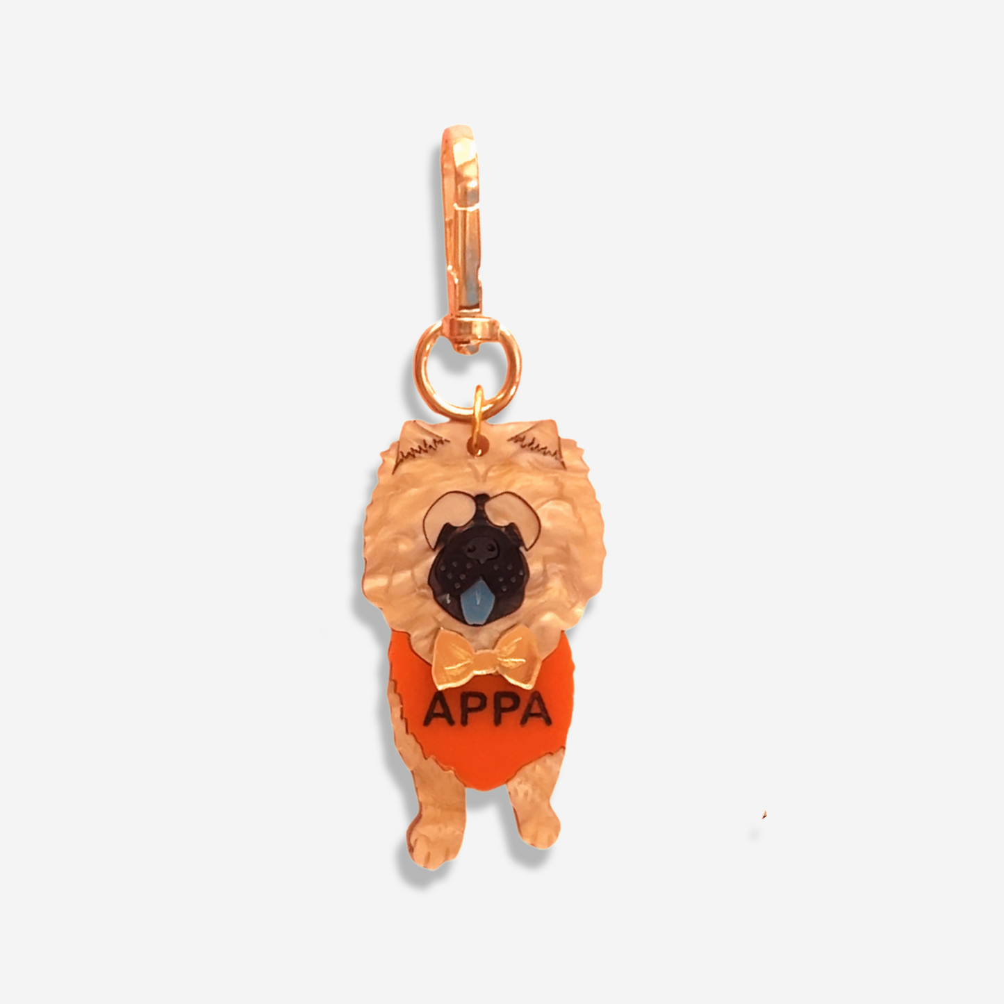 Appa Chow Chow Bag tag/ Keyring