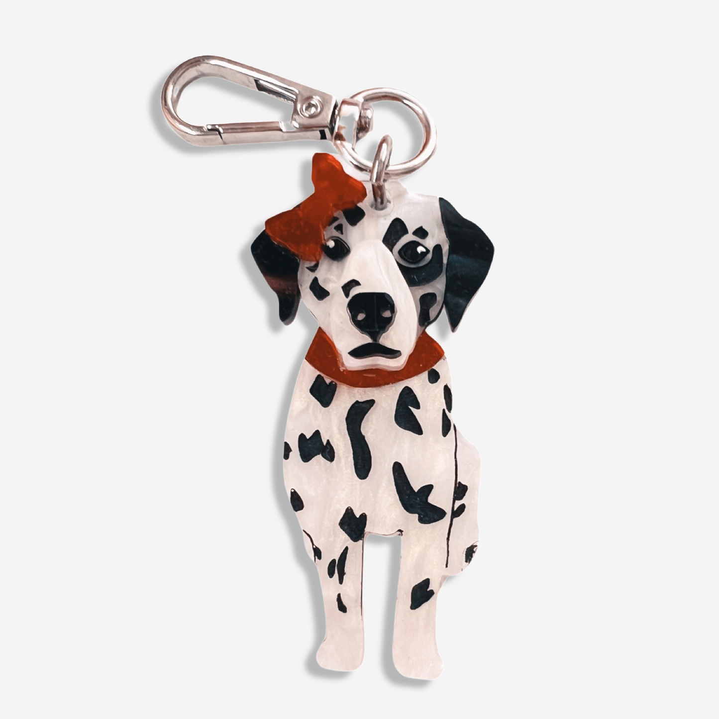 Dalmatian Keyring