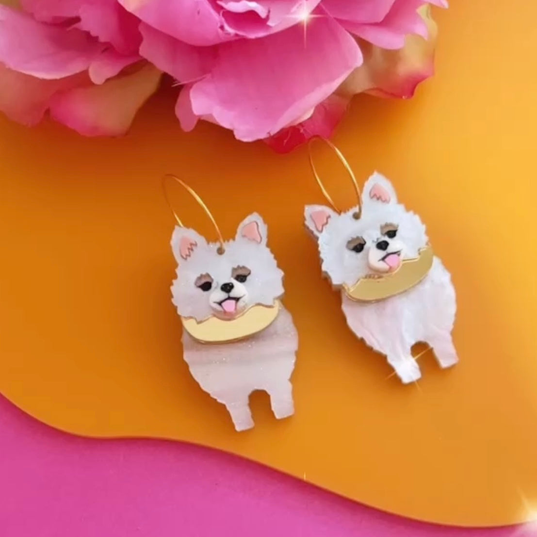 Pomeranian Dangles