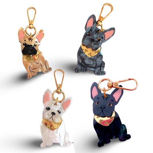 Frenchie tag/Keyring