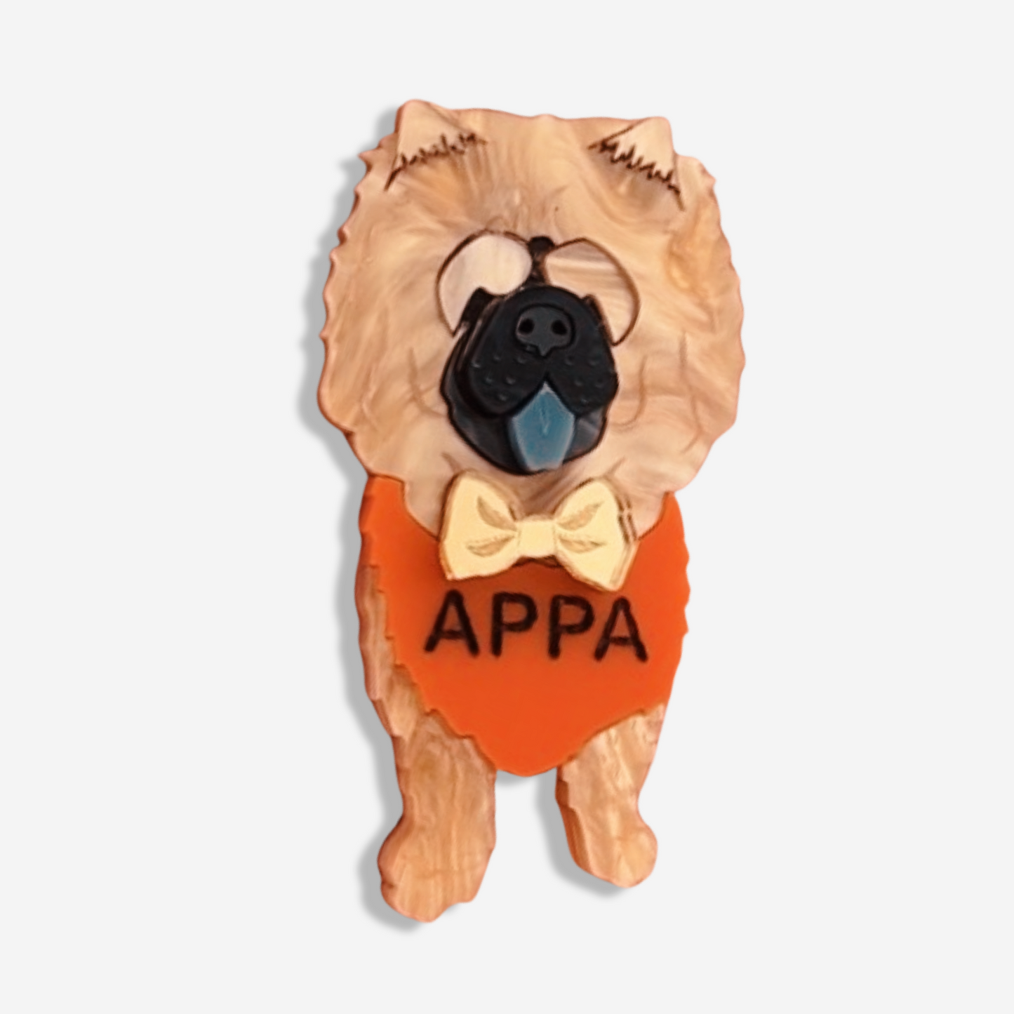 Appa Chow Chow Brooch