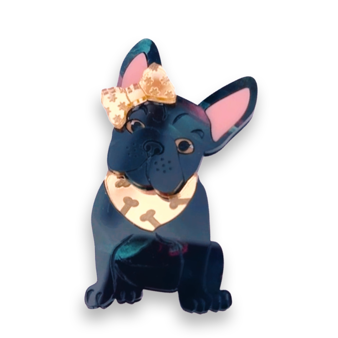 Frenchie Brooch