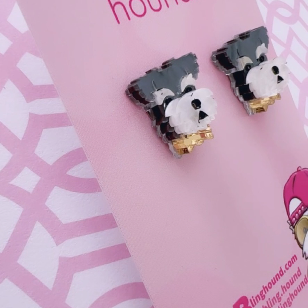 Schnauzer Studs